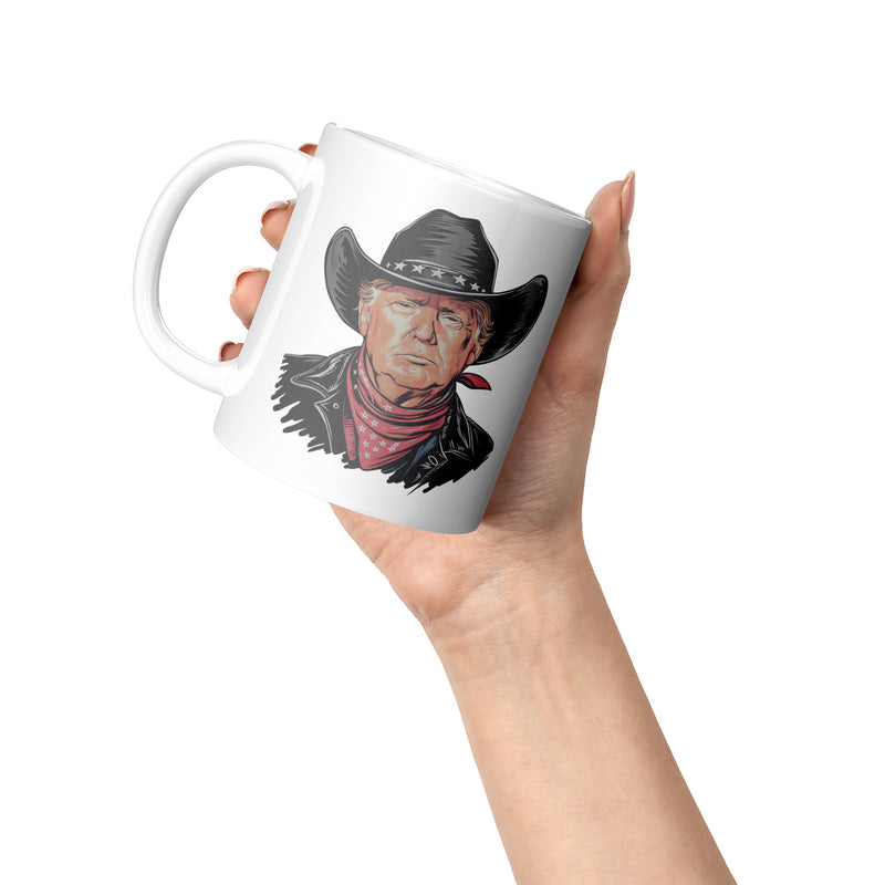 Trump 2024 President Cowboy Mug