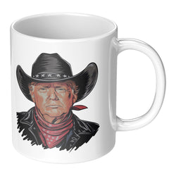 Trump 2024 President Cowboy Mug