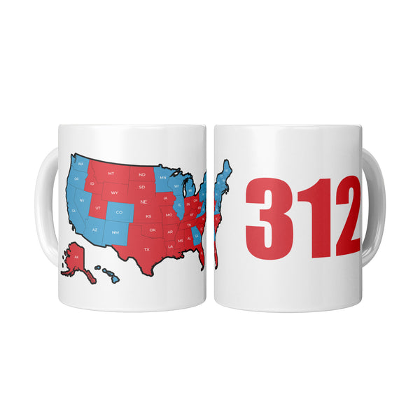 USA Electoral Map 2024 Mug