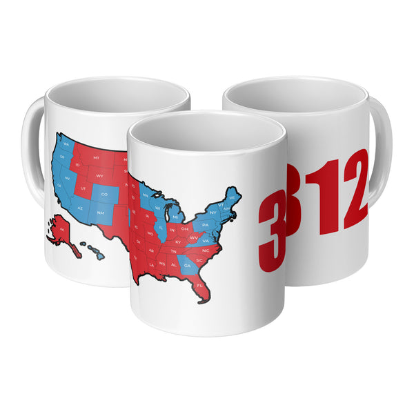USA Electoral Map 2024 Mug