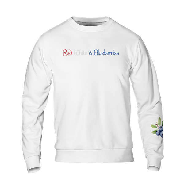 Red White & Blueberries Sweatshirt