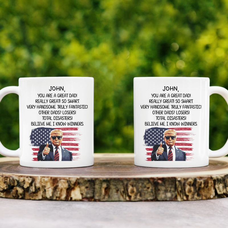 Personalized Trump Dad Mug