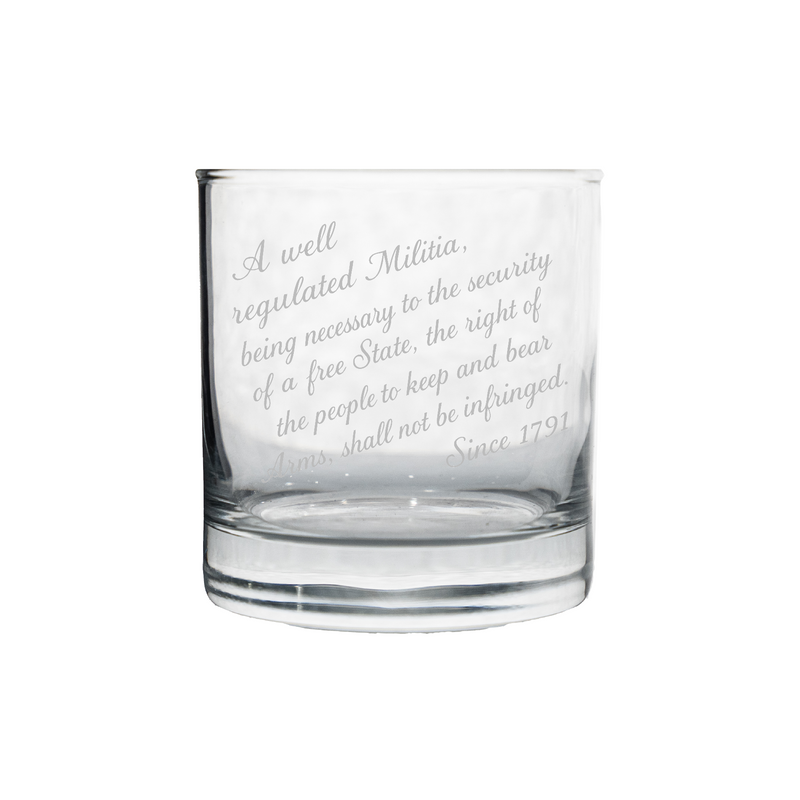 2nd Amendment Whiskey Glass - 3