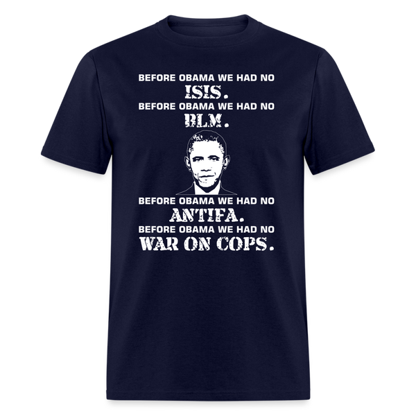 Before Obama T-Shirt - navy