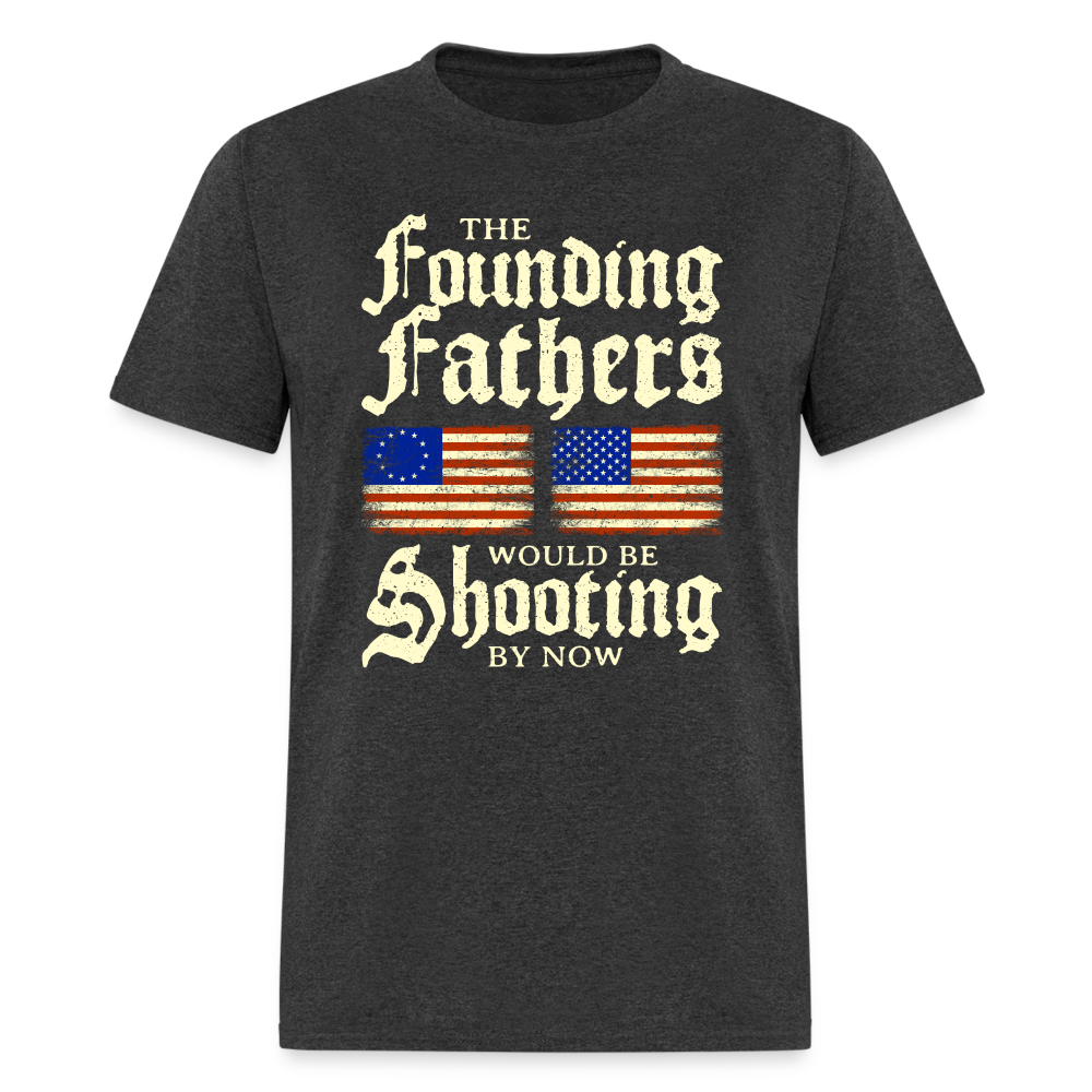 The Founding Fathers T-Shirt - heather black