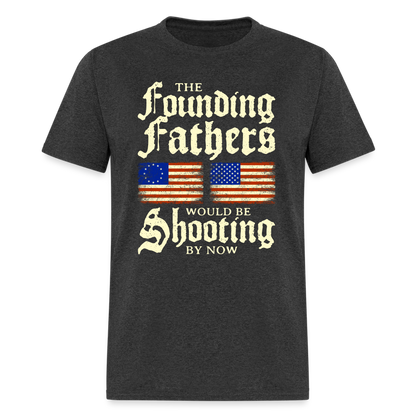 The Founding Fathers T-Shirt - heather black