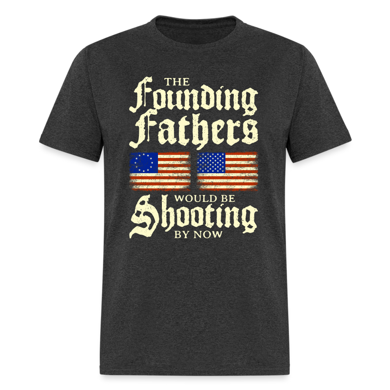 The Founding Fathers T-Shirt - heather black