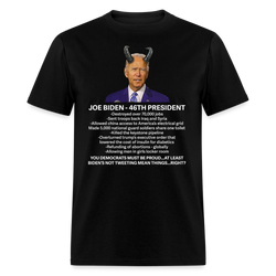 Joe Biden - 46th President T-Shirt - black