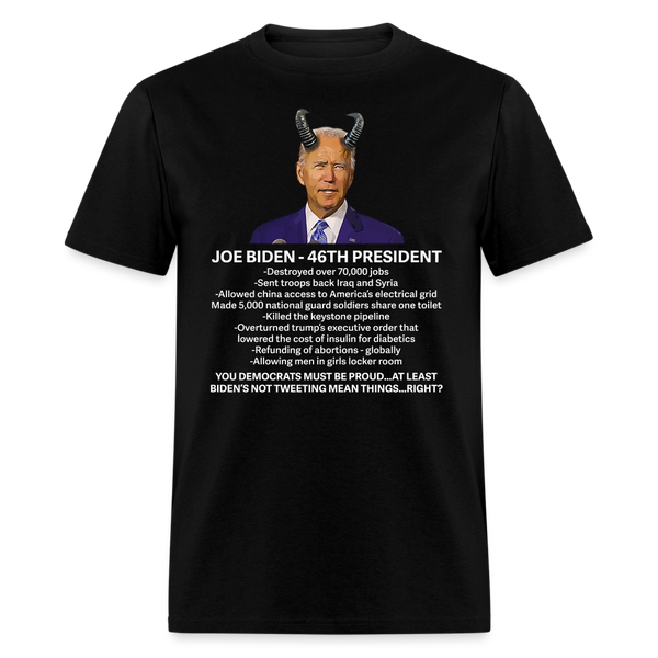 Joe Biden - 46th President T-Shirt - black