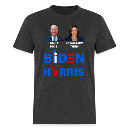 Biden Harris T-Shirt - heather black