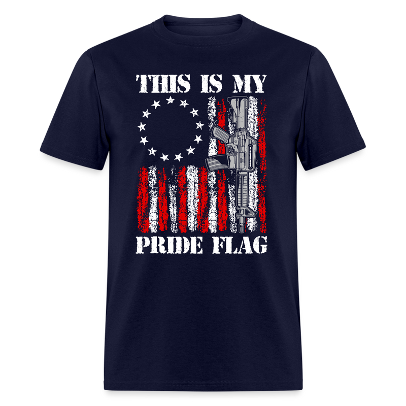 This Is My Pride Flag T-Shirt - navy