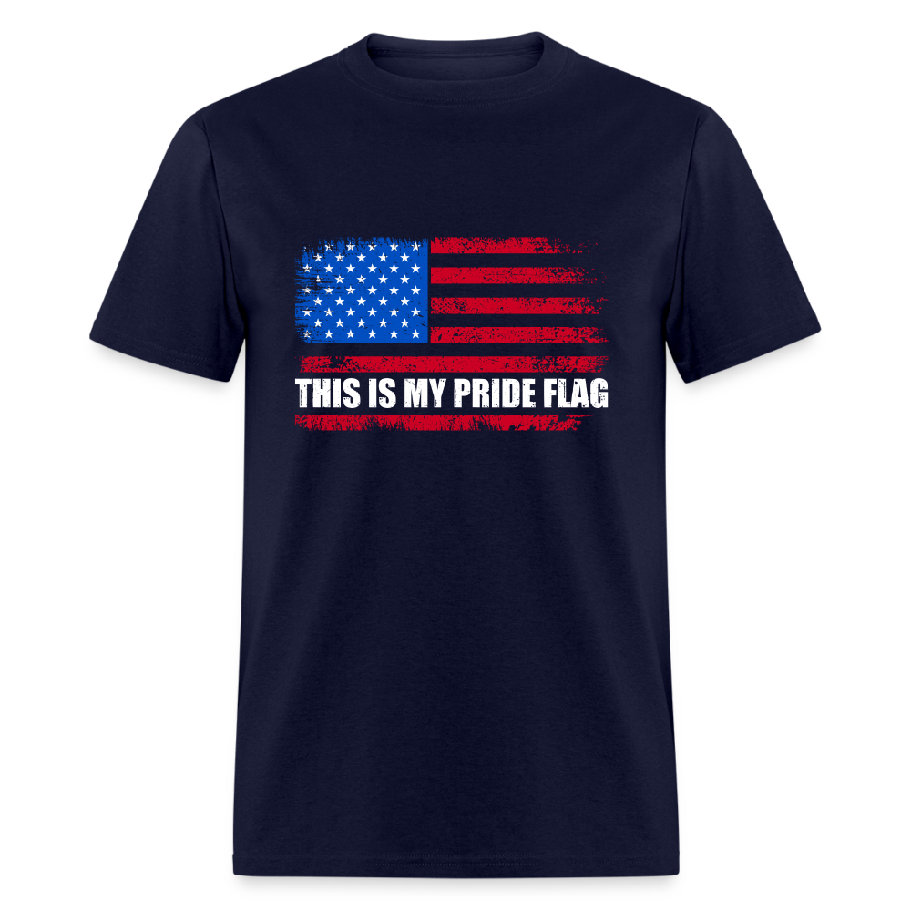 This Is My Pride Flag T-Shirt - navy