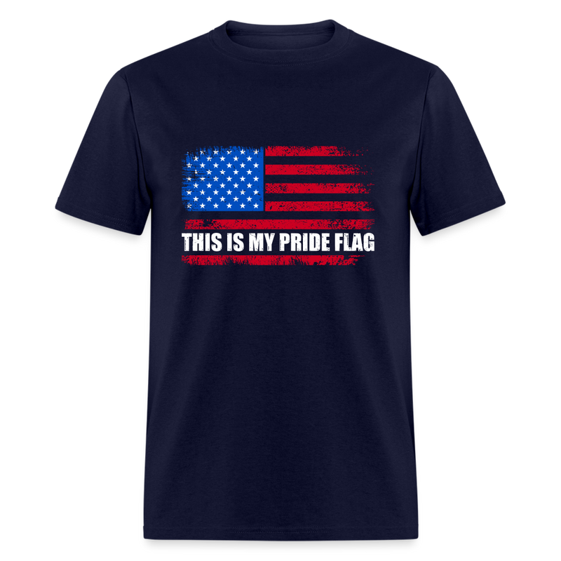 This Is My Pride Flag T-Shirt - navy