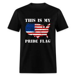 This Is My Pride Flag T-Shirt Style 6 - black
