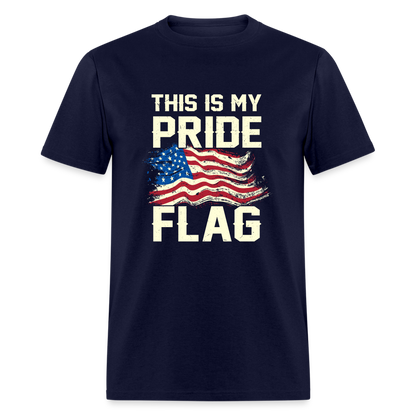 This Is My Pride Flag T-Shirt Style 4 - navy