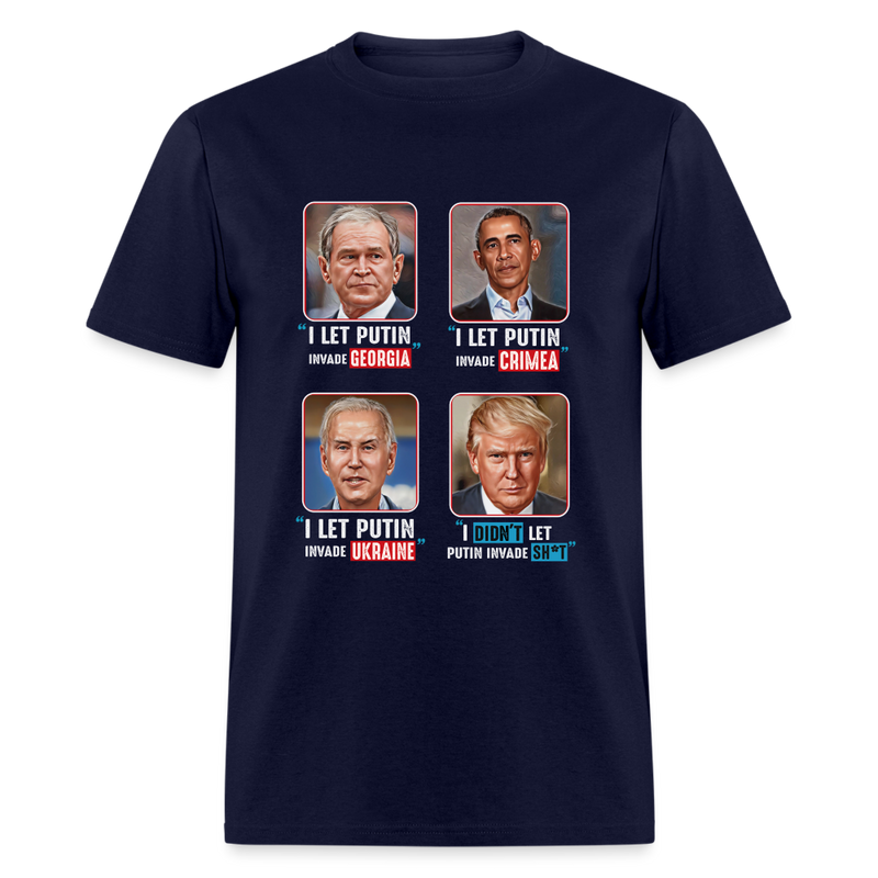 I Let Putin T-Shirt - navy