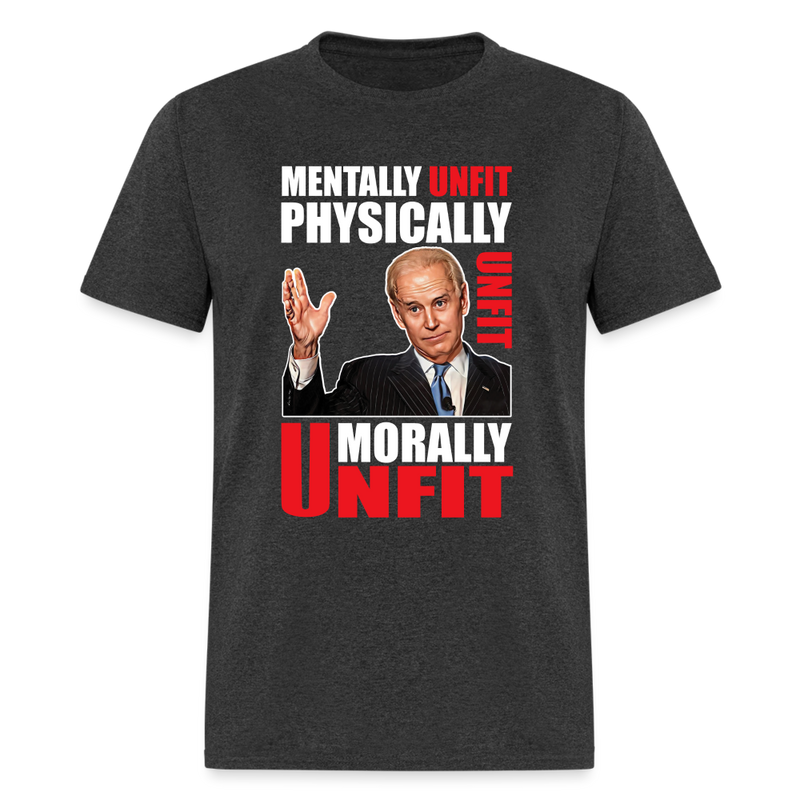 Morally Unfit T-shirt - heather black