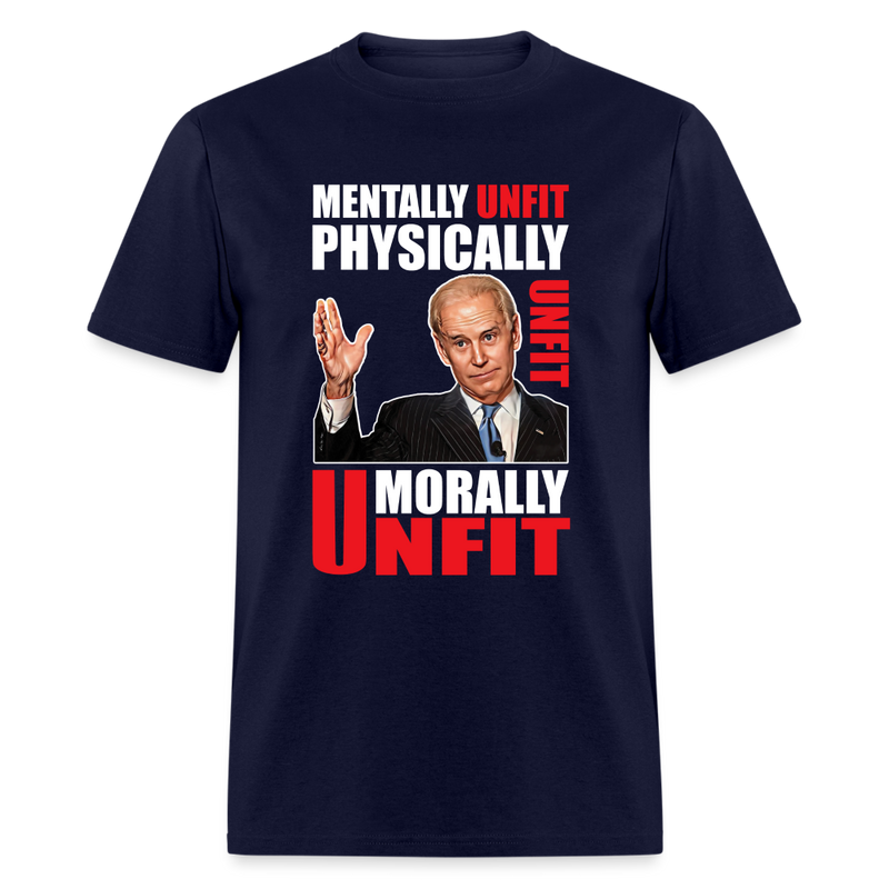 Morally Unfit T-shirt - navy