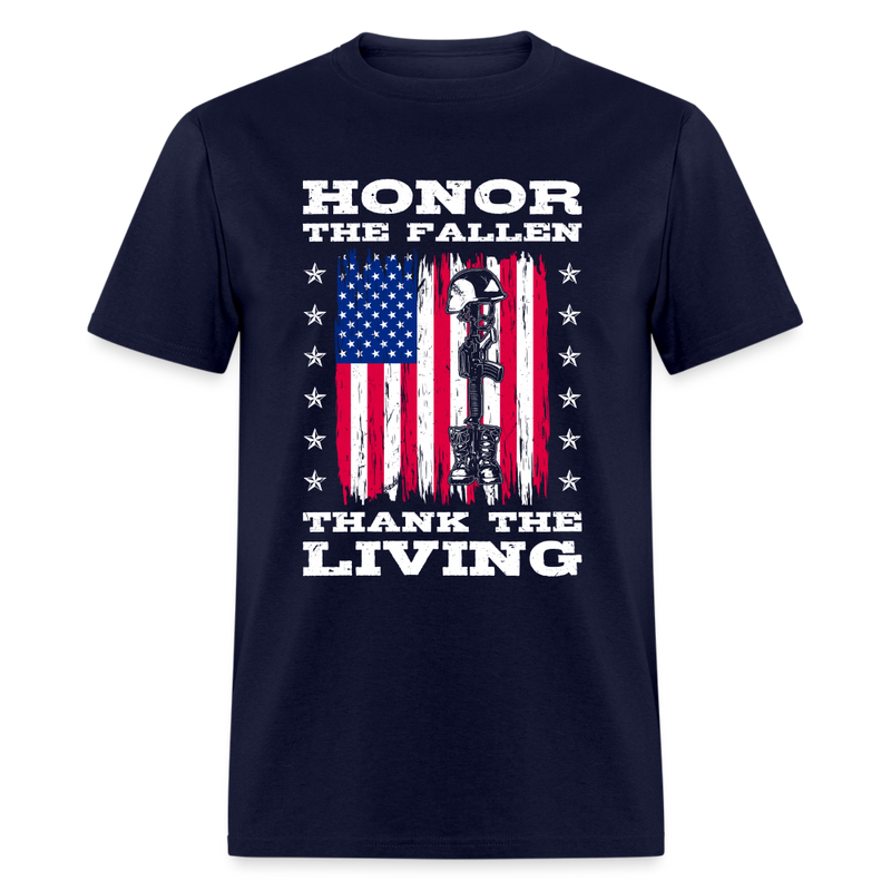 Honor The Fallen T-Shirt - navy