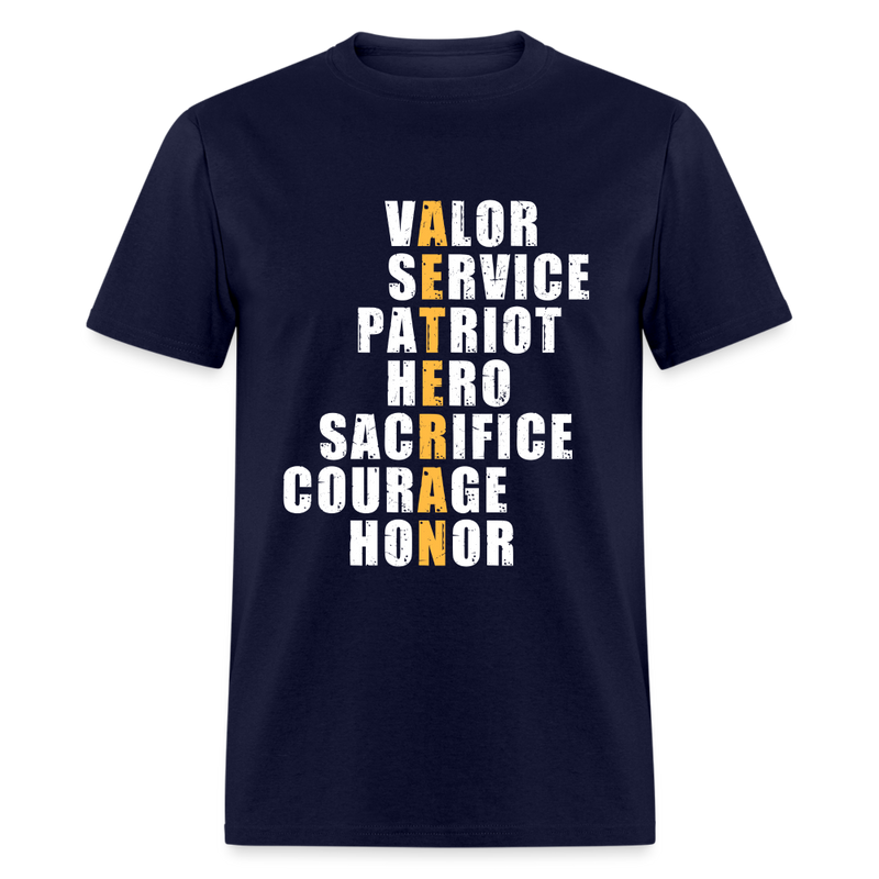 Valor Service Patriot T-Shirt - navy