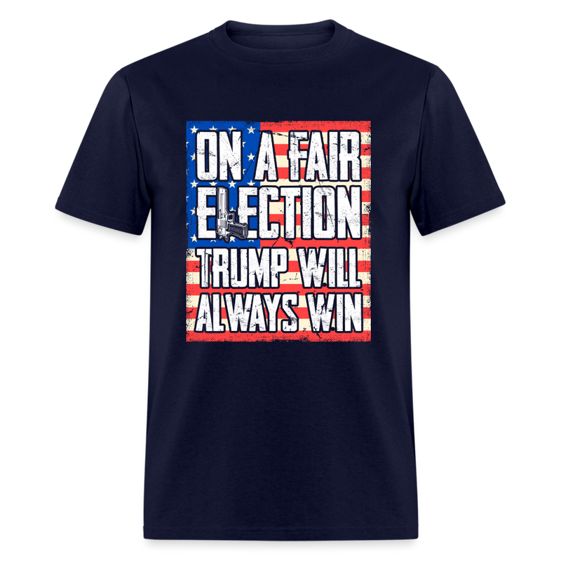 On A Fair Election T-Shirt - navy