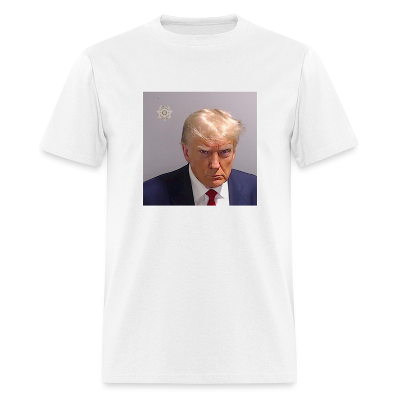 Mug Shot T-Shirt - white