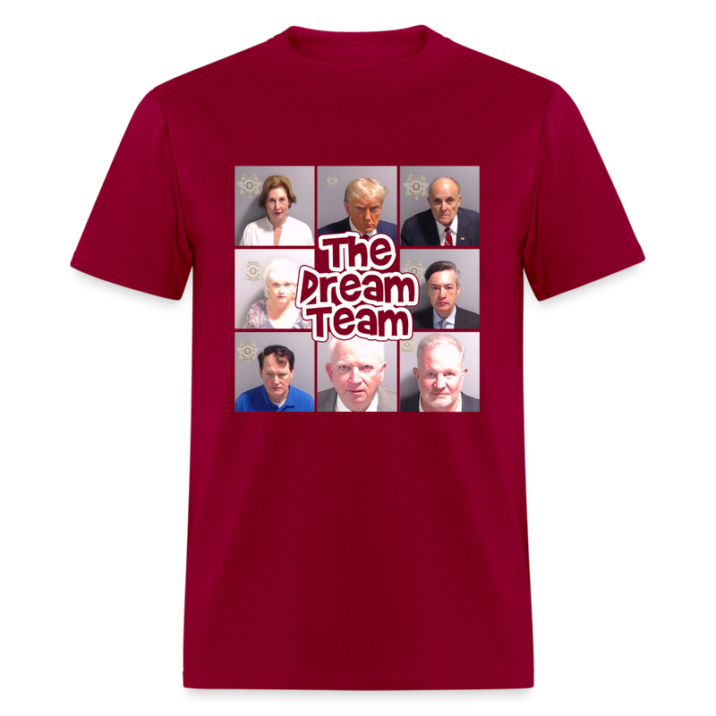 The Dream Team T-Shirt - dark red