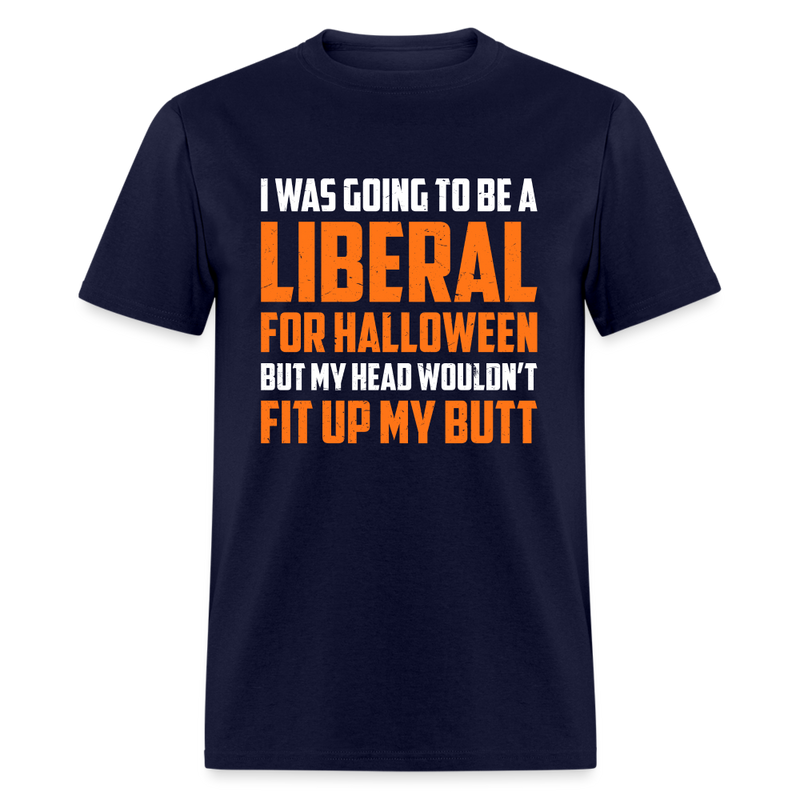 Liberal For Halloween T-Shirt - navy