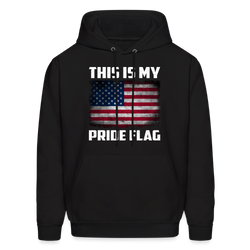 This Is My Pride Flag Hoodie - black