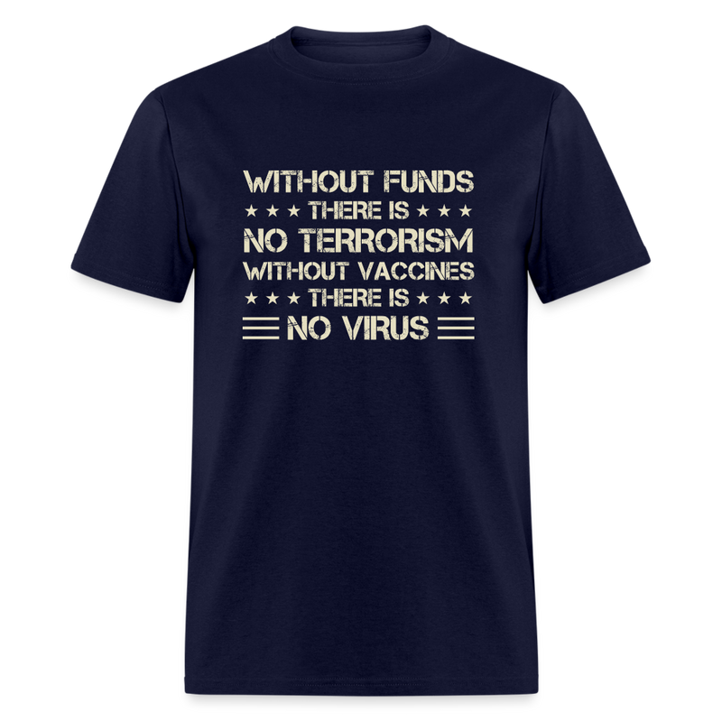 Without Funds T-Shirt - navy