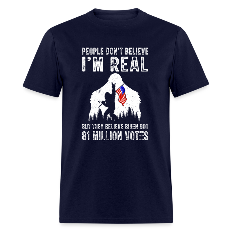 I'm Real T-Shirt - navy