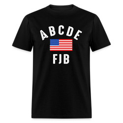 ABCDE FJB T-Shirt - black
