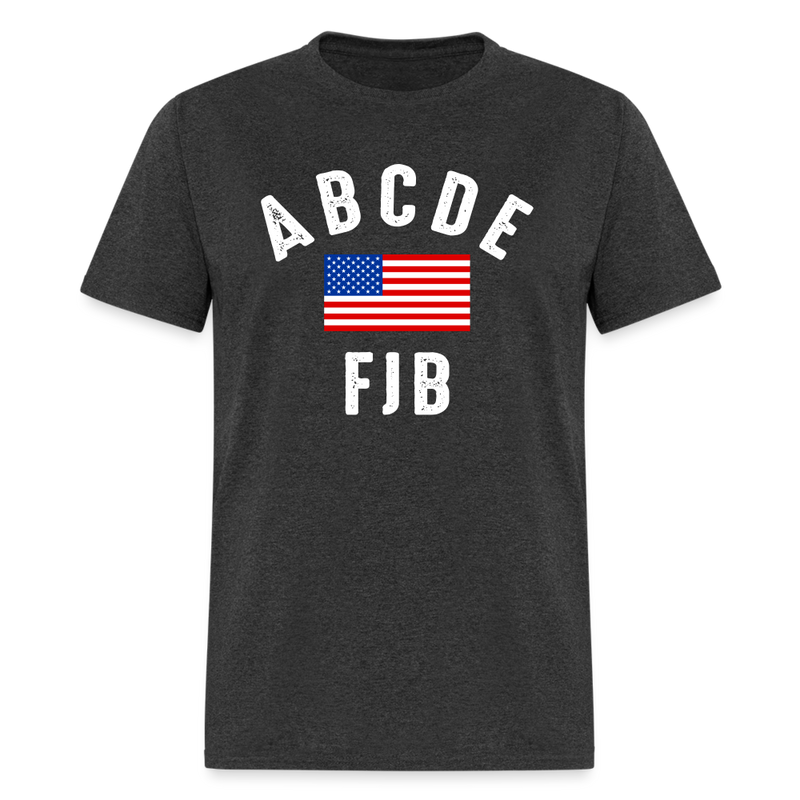 ABCDE FJB T-Shirt - heather black