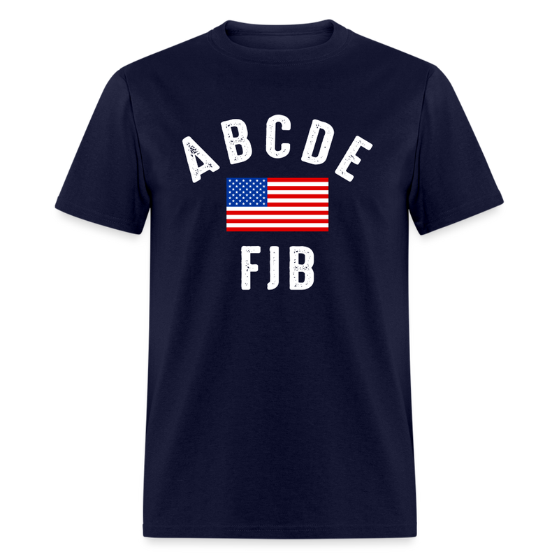 ABCDE FJB T-Shirt - navy