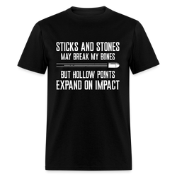 Stick and Stones T-Shirt - black