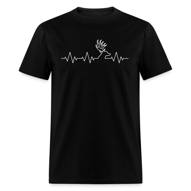 Buck Heartbeat T-Shirt - black
