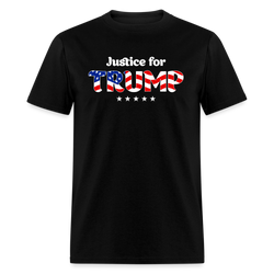 Justice For Trump T-Shirt - black