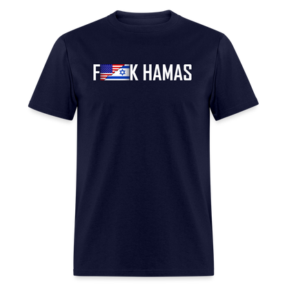 F**K Hamas T-Shirt - navy