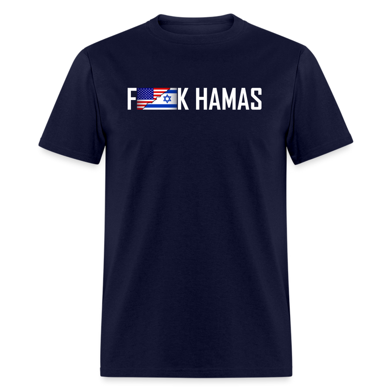 F**K Hamas T-Shirt - navy