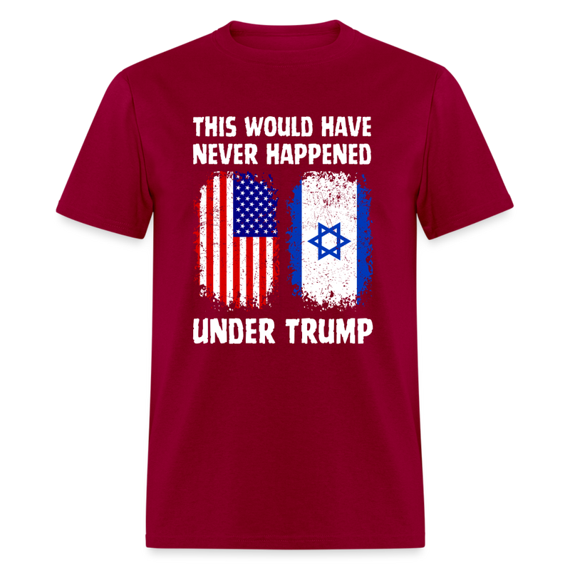 Under Trump T-Shirt - dark red