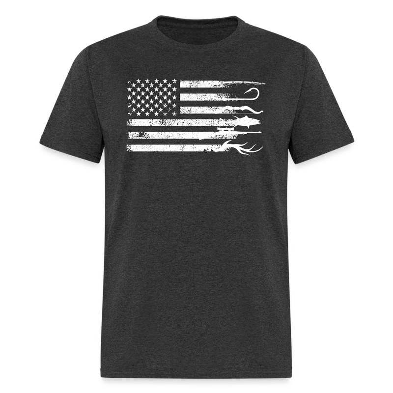 American hunter T-Shirt - heather black