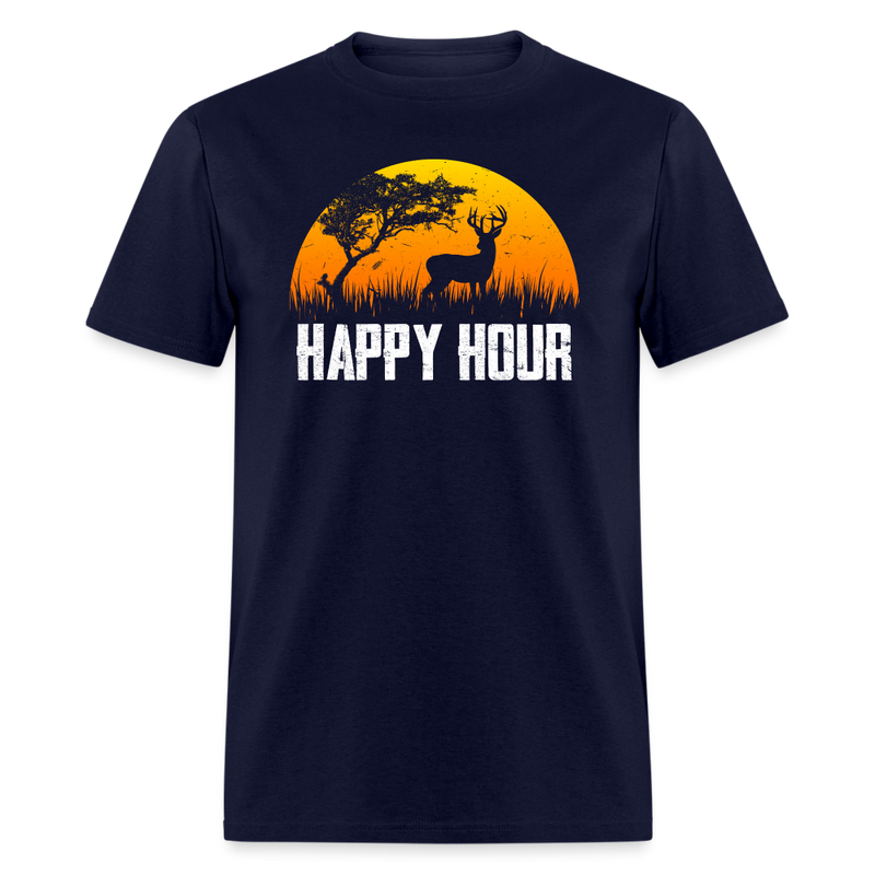Happy Hour T-Shirt - navy