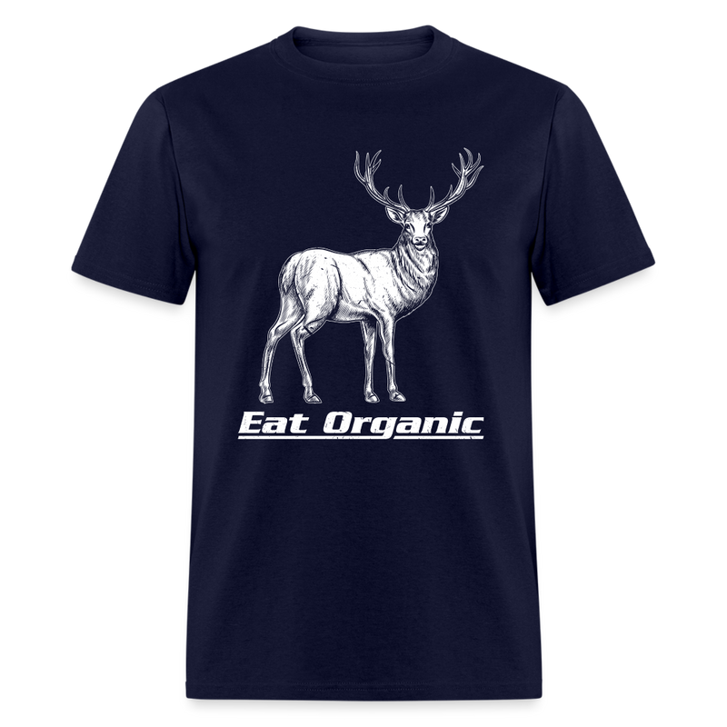 Eat Organic T-Shirt - navy