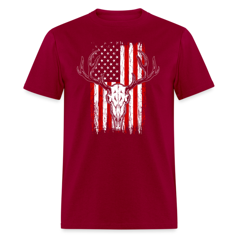 American Buck T-Shirt - dark red