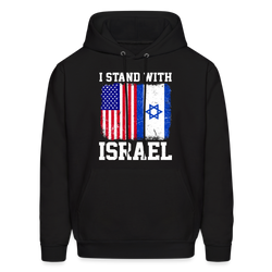 I Stand With Israel Hoodie - black