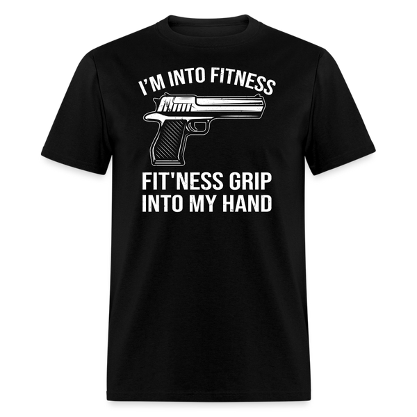 Fit'ness Grip Into My Hand T-Shirt - black