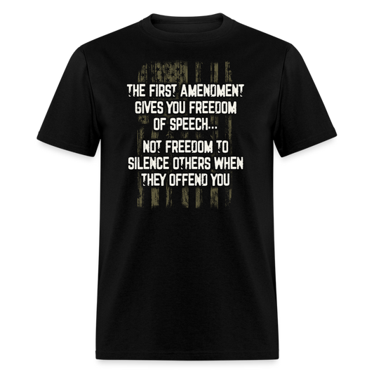 First Amend T-Shirt - black