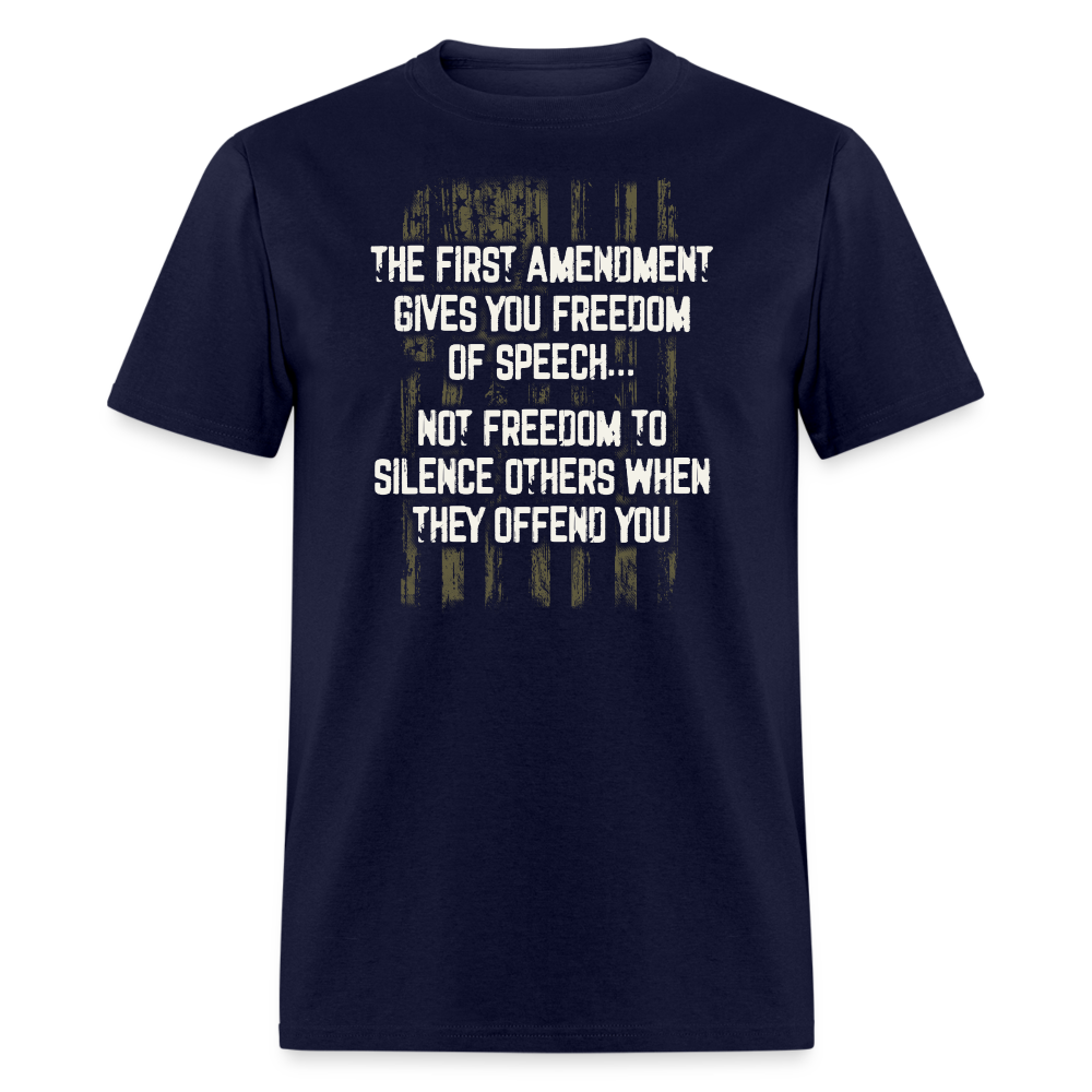 First Amend T-Shirt - navy