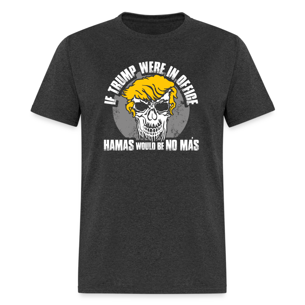 Hamas No Mas T-Shirt - heather black