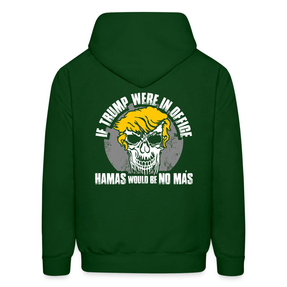 Hamas No Mas Hoodie - forest green